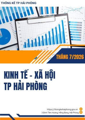 Infographic tình hình kinh tế - xã hội tháng tháng 7, 7 tháng năm 2026 thành phố Hải Phòng